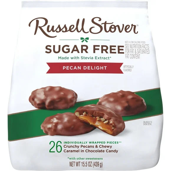 15.5oz Sugar Free Pecan Delight Gusset Bag