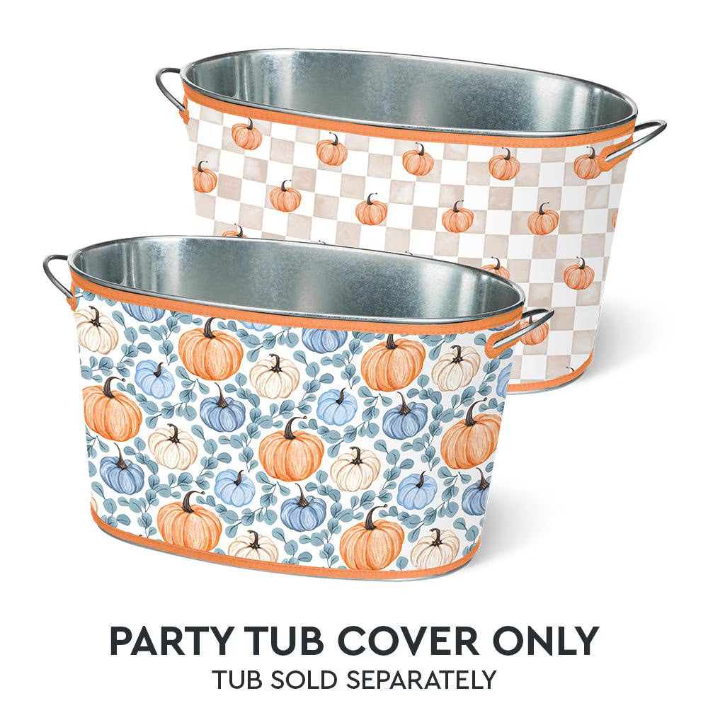 Pumpkin Grove Party Tub Cover