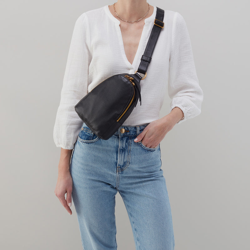Fern Sling in Black