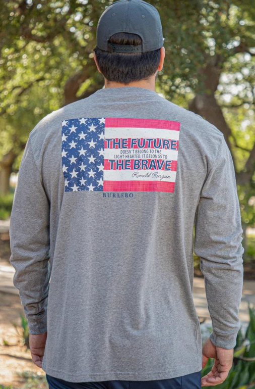Long Sleeve T-shirt in The Future, The Brave