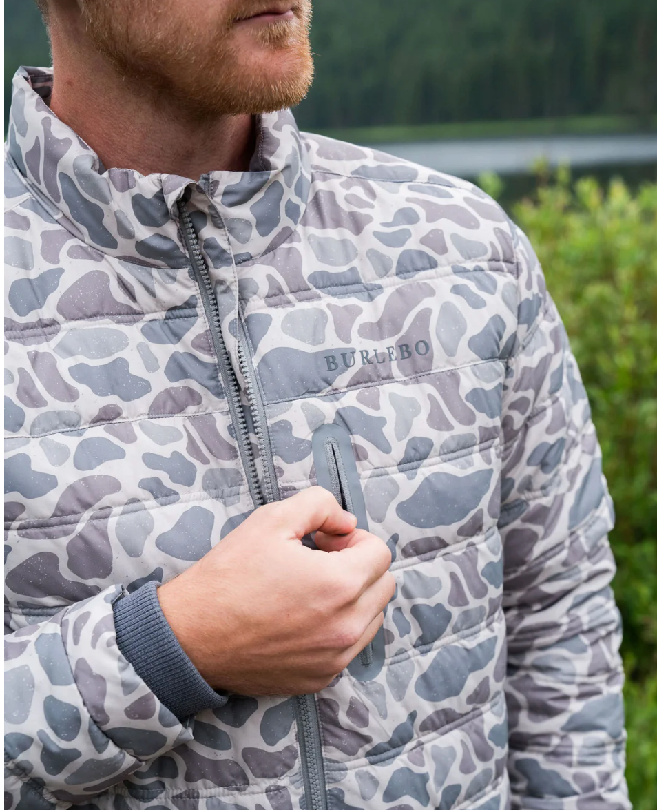 Puffer Jacket in Classic Deer Camo