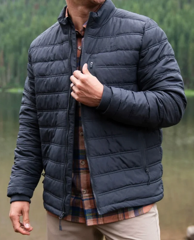 Puffer Jacket in Grey