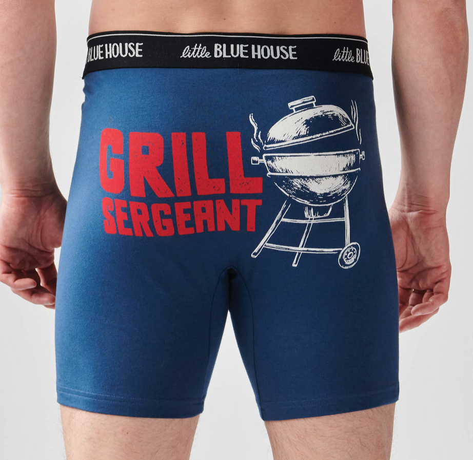 Boxers for Men in Grill Sergeant