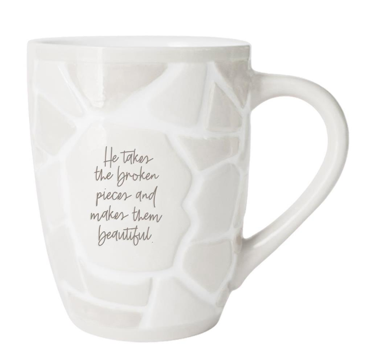 Mended Soul Mug in Mosaic Neutral