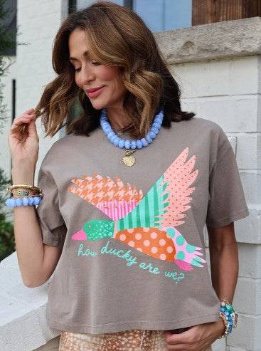 How Ducky Are We Crop Tee