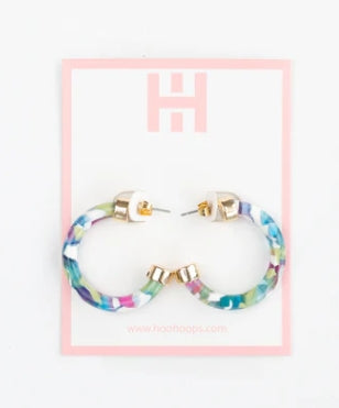 Hoo Hoops Mini in Rainbow Confetti