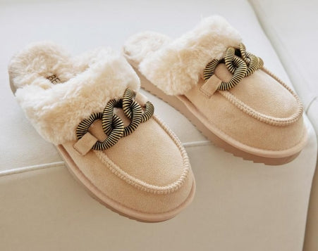 Taos Slippers Natural