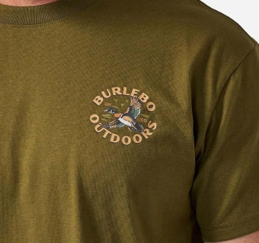 SHORT SLEEVE TEE - WOOD DUCK - HUNTER GREEN