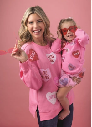 Valentine's Sparkle Sweatshirt