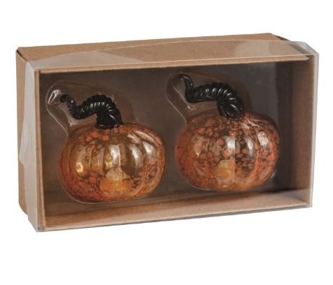 Orange Pumpkin Salt & Pepper Set