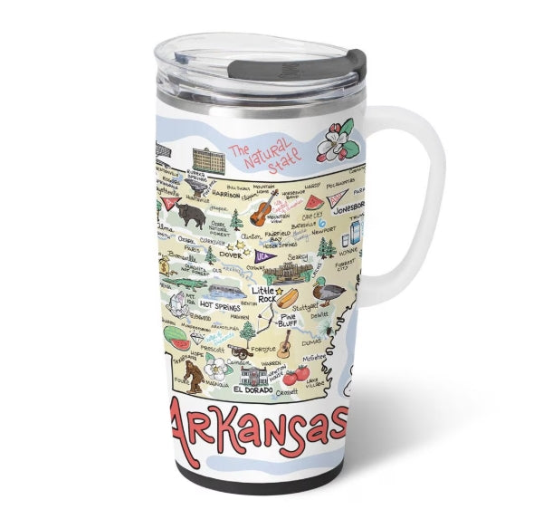Arkansas Travel Mug (22oz)