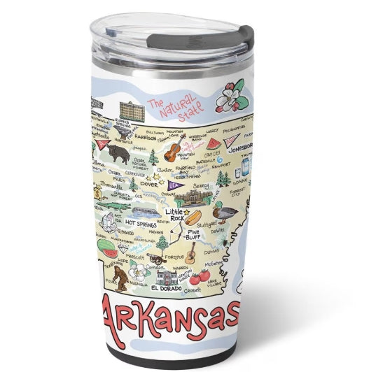 Arkansas Highball Tumbler 22oz