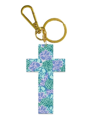 Cross Acrylic Keychain