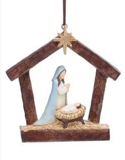 Humble Hope Holy Family Ornament