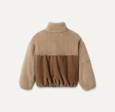 Marlene Sherpa Jacket II Sandstone