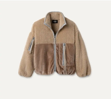 Marlene Sherpa Jacket II Sandstone