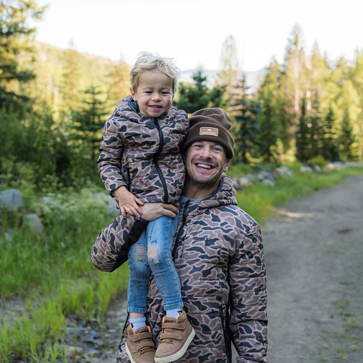 Youth Puffer Jacket Gauge Camo