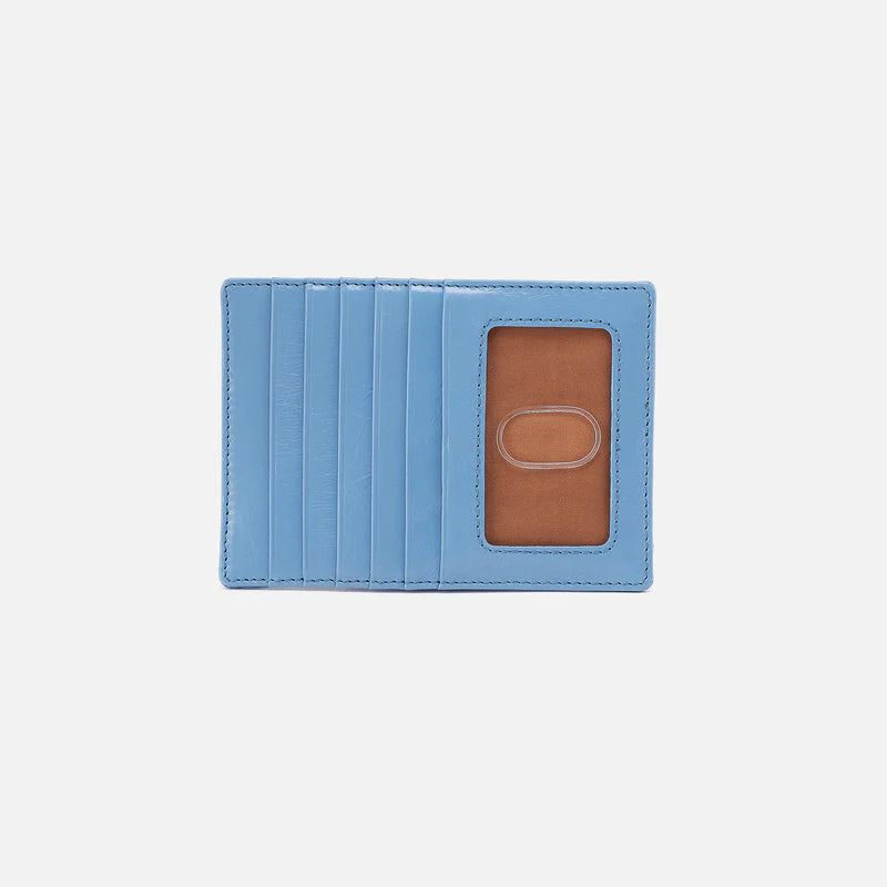 Euro Slide Card Case in Faded Denim