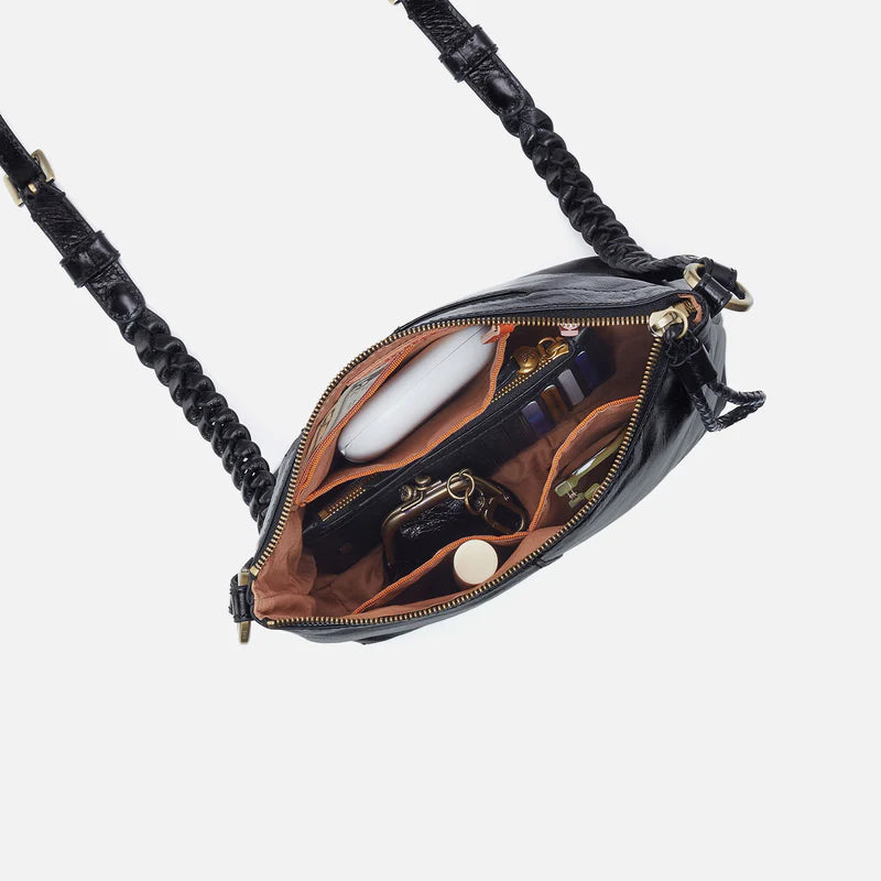 Lasso Medium Crossbody in Black