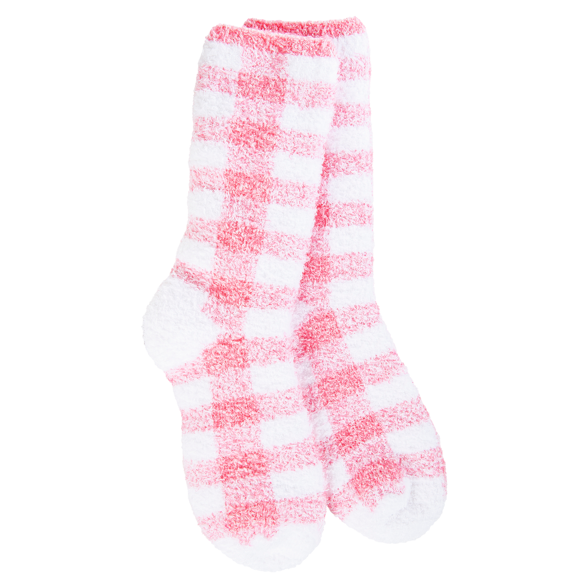 Weekend Knit Pickin' Socks Pink Check