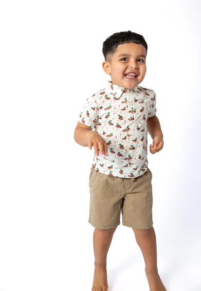 SS Polo Shirt - Mallard Drake