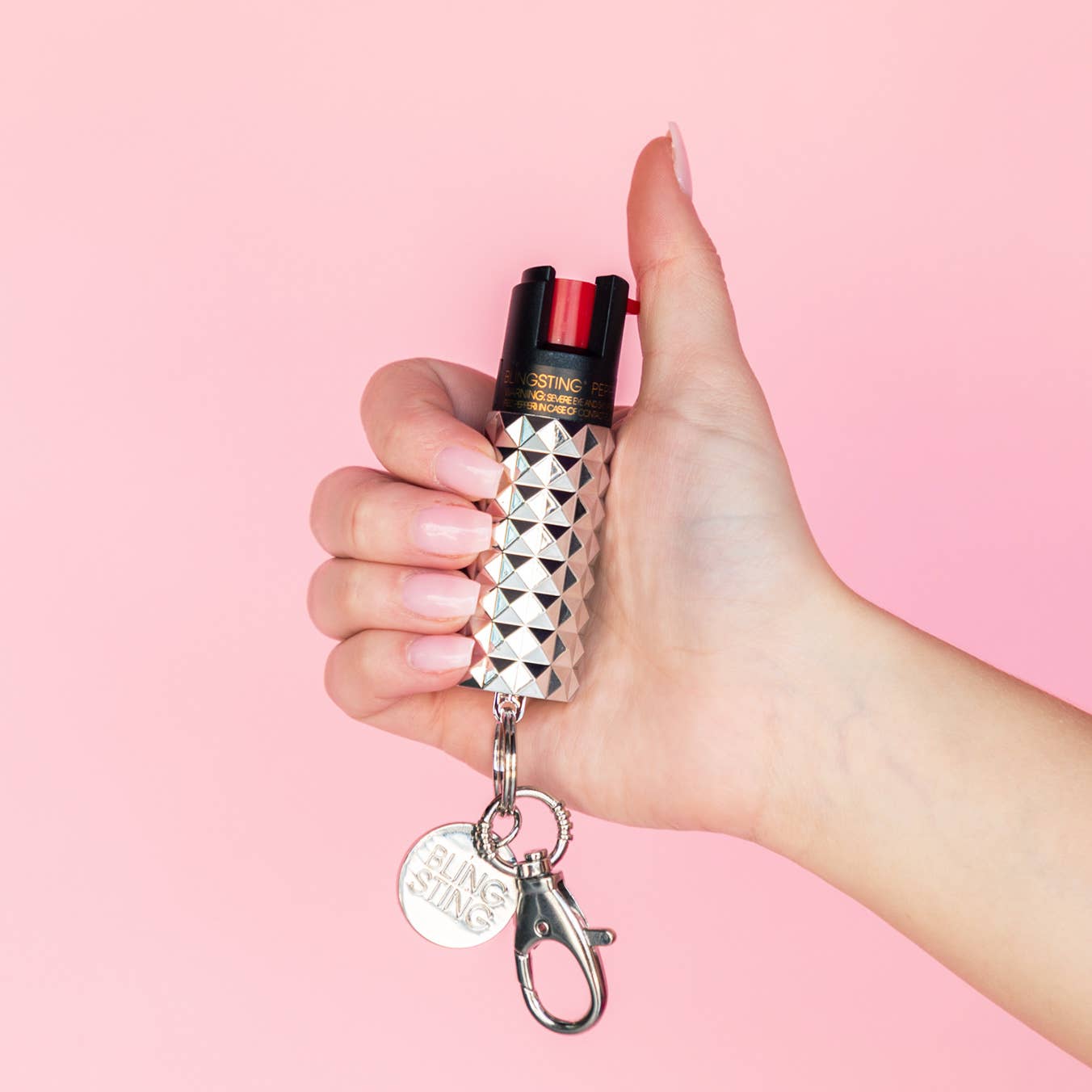 Metallic Studded Pepper Spray