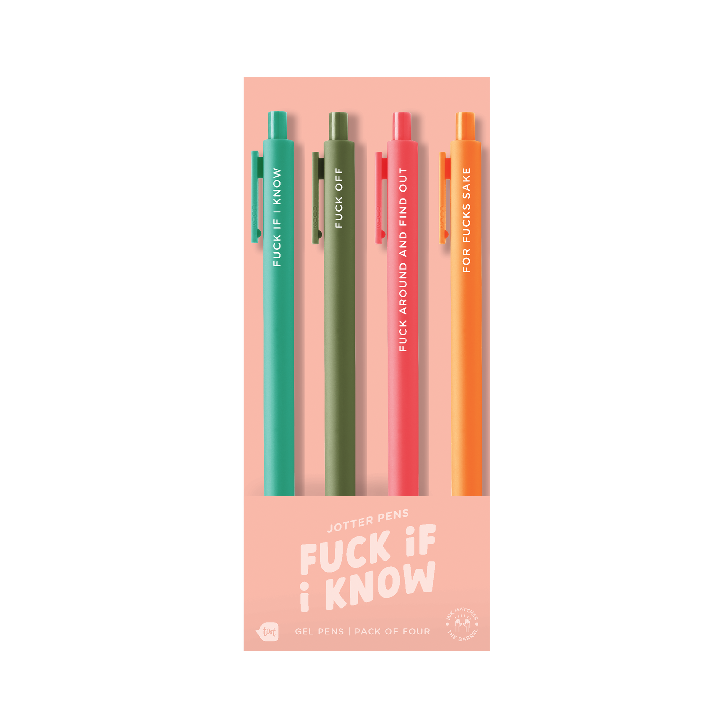 Jotter Sets 4 Pack: You Go Girl