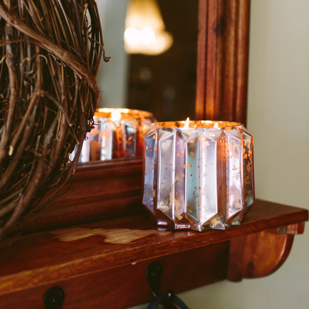 23oz Mercury Glass Candle Sweet Grace