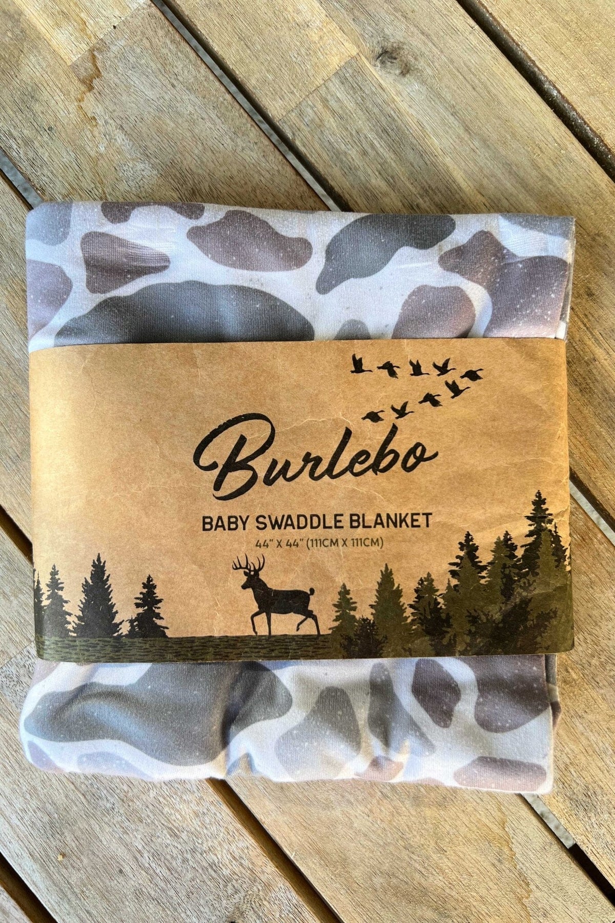 Baby Swaddle in Classic Deer Camo