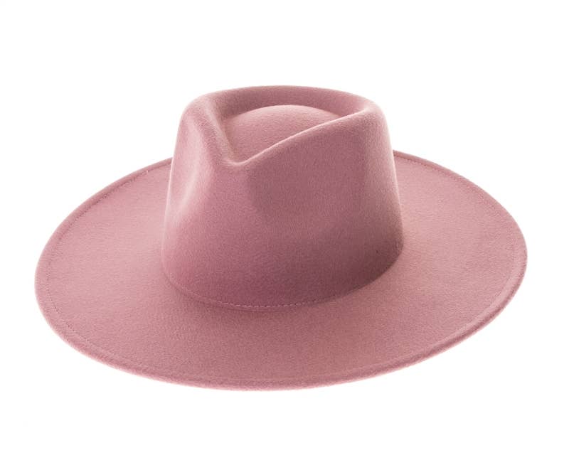 The Original Vegan Felt Rancher Hat Ivory