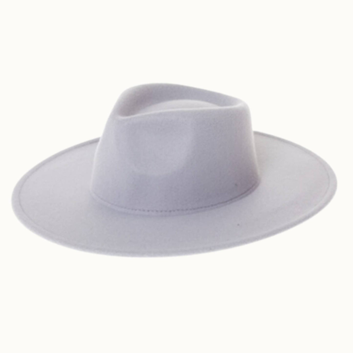 Youth Children's Vegan Felt Rancher Hat, Adjustable: Dusty Blue