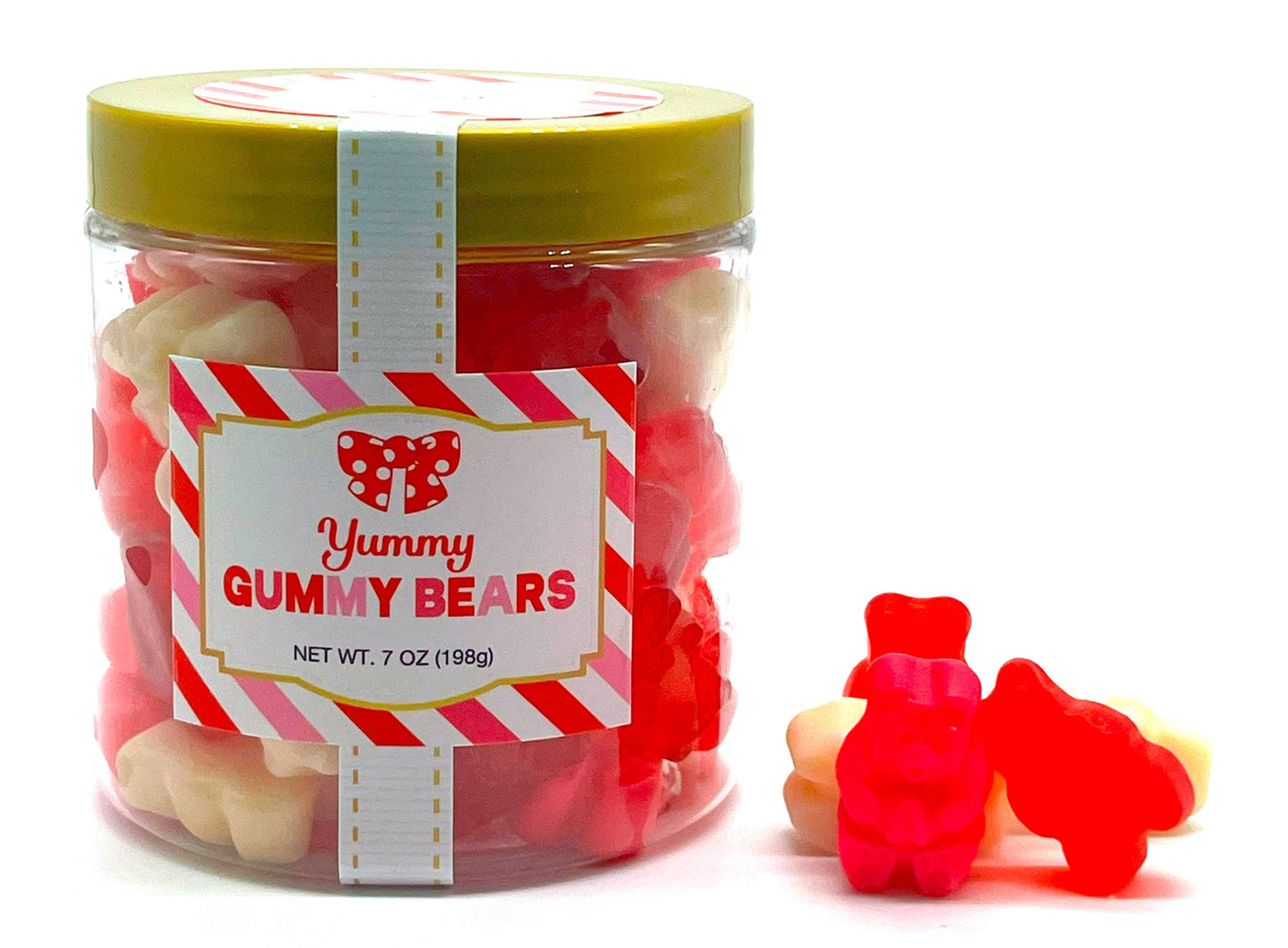 Gummy Bears Candy Sugar Stacks