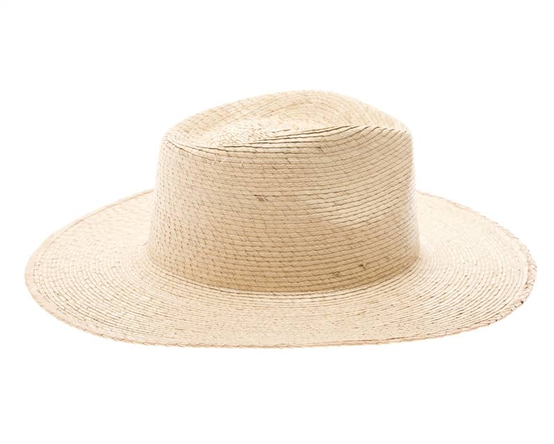 Palm Leaf Straw Rancher Hat