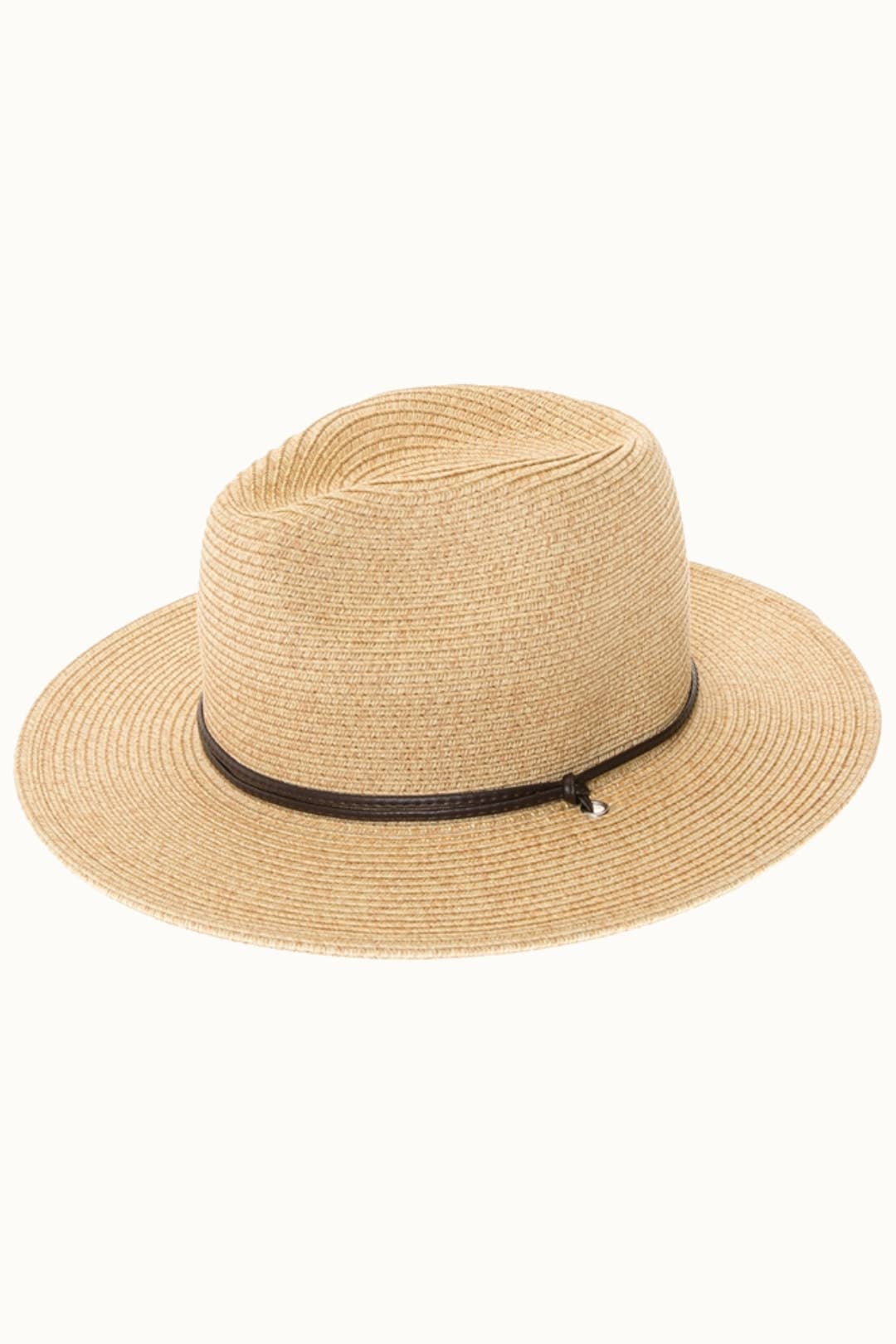 Youth Straw Rancher Hat with Chin Cord