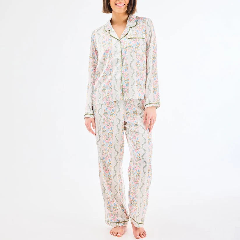 Charlotte Pajama Set in Ivy Lane Ivory
