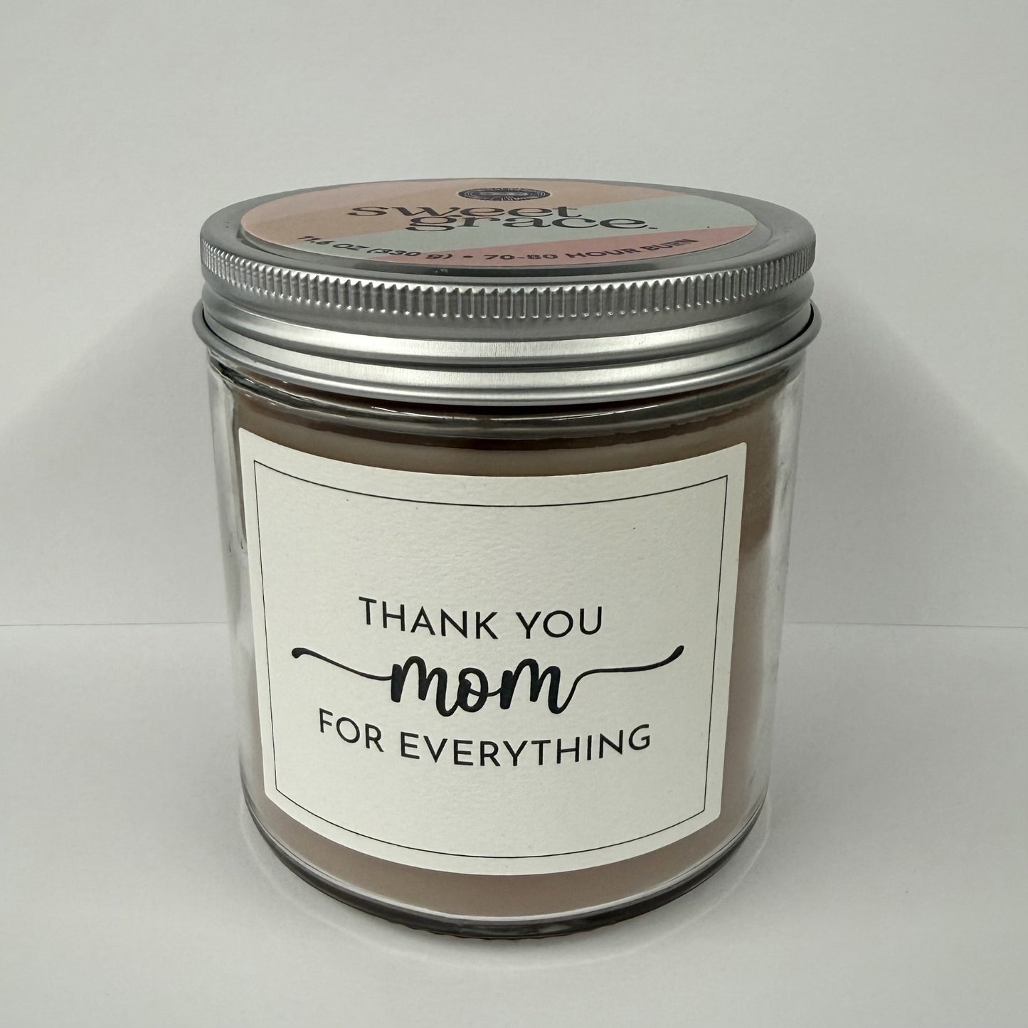 Sweet Grace Statement Jar Candle #053 Thank You Mom