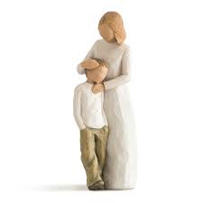 Mother And Son Willow Tree Angel