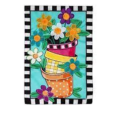 Garden Flag Applique
