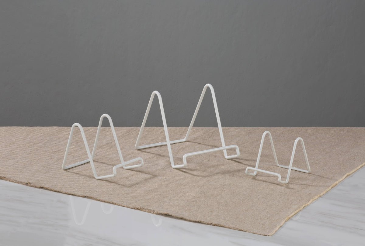 Square Wire Stands: Gold / 6"
