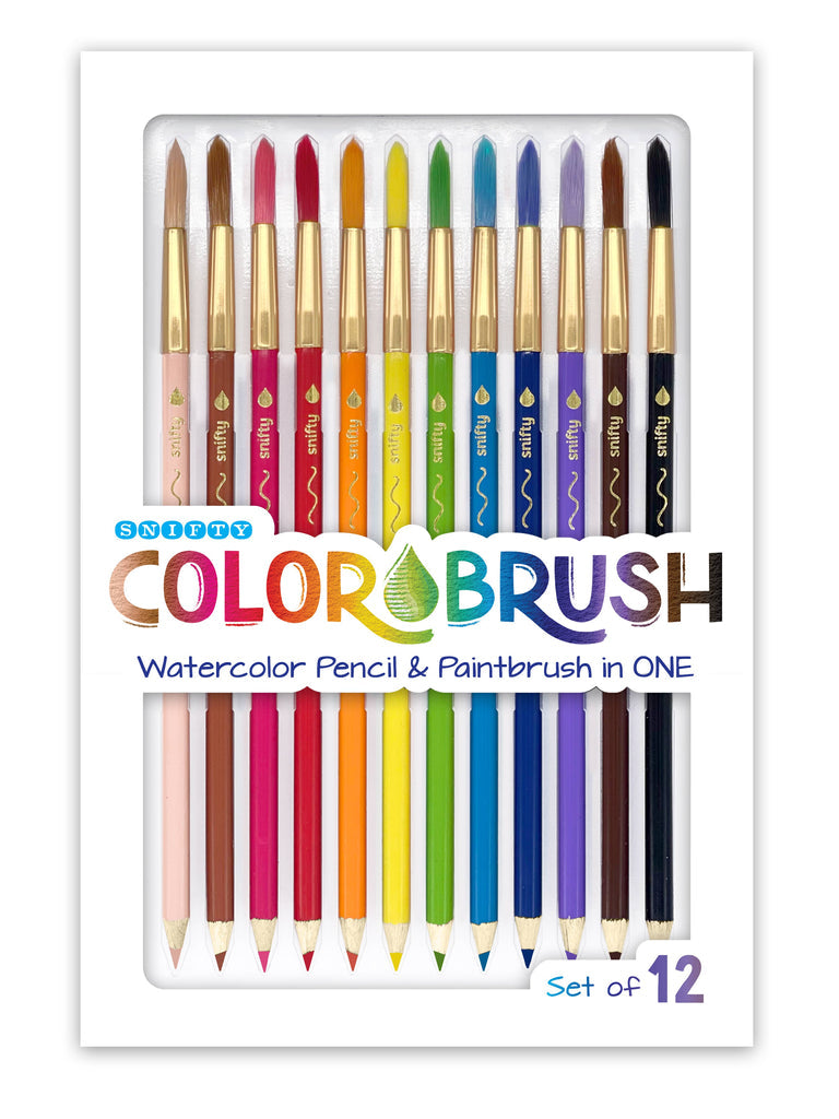Colorbrush Watercolor Pencil & Paintbrush Set