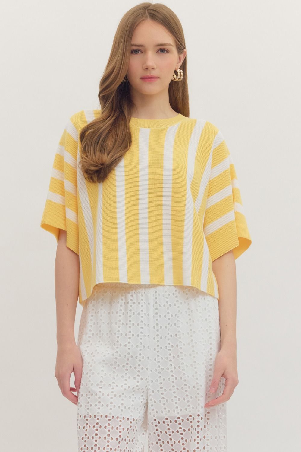 Stripe Knit Sweater