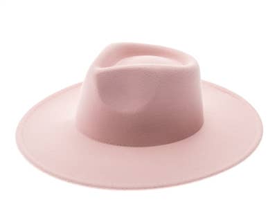 The Original Vegan Felt Rancher Hat Ivory