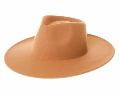 The Original Vegan Felt Rancher Hat Ivory