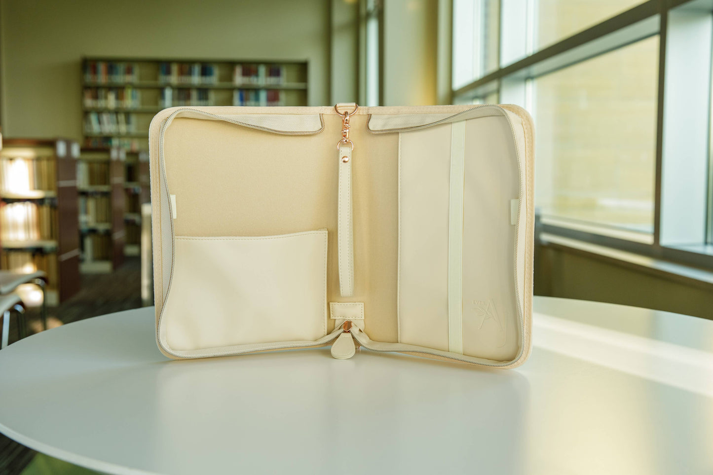 Bible Cover, Weave Bible Case, Crossbody PEARL