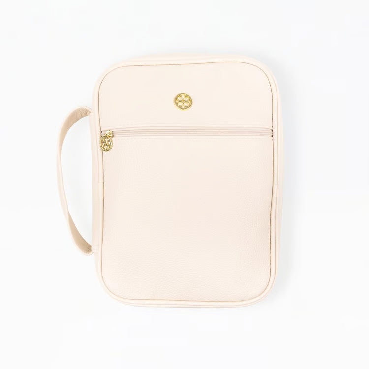 Bible Cover Solid Cream
