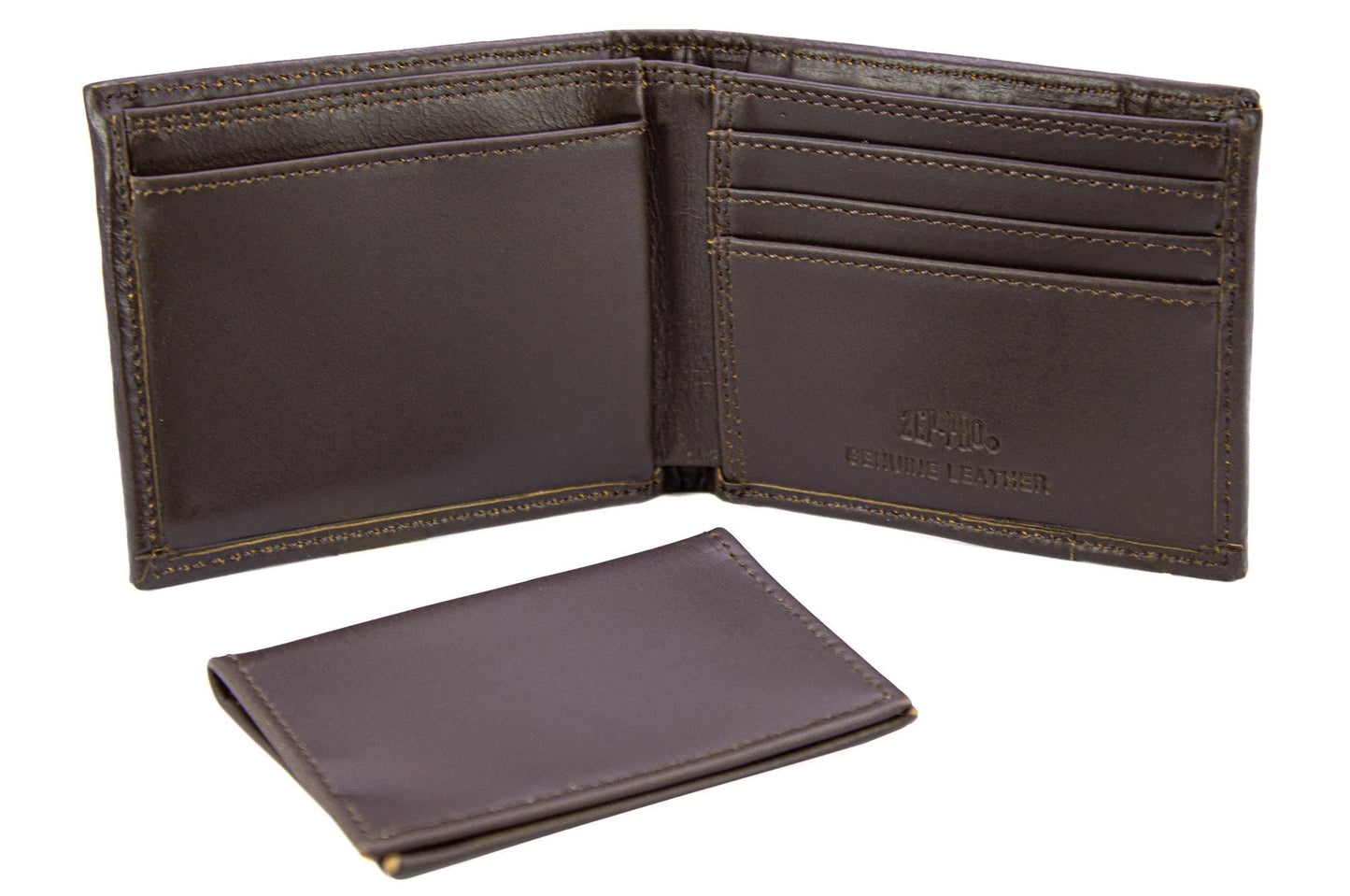 Old School Camo Passcase Wallet Mallard