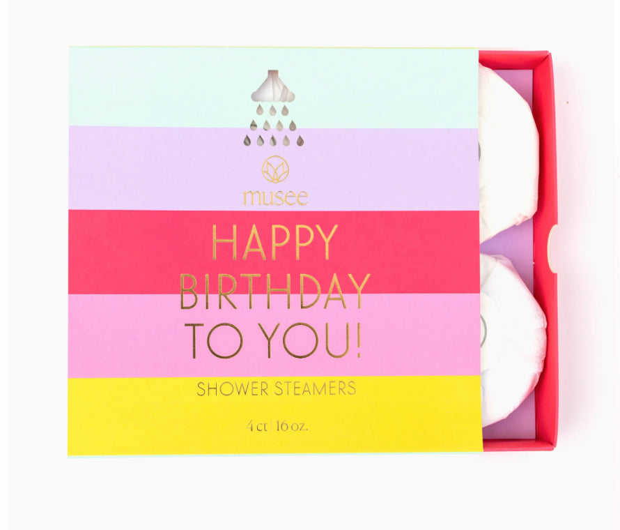 Happy Birthday Shower Steamers