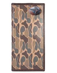 Old School Camo Secretary Wallet Mallard