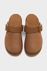 W GoldenStar Villa Clog in Chestnut