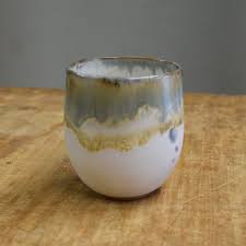 Etta B Pottery Stemless Wine Glass